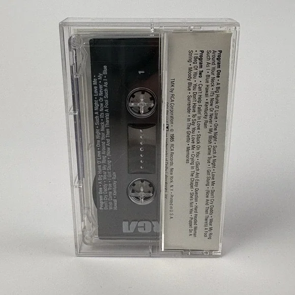 Elvis 50 Years 50 Hits Cassette Tape Vintage - Picture 3 of 3